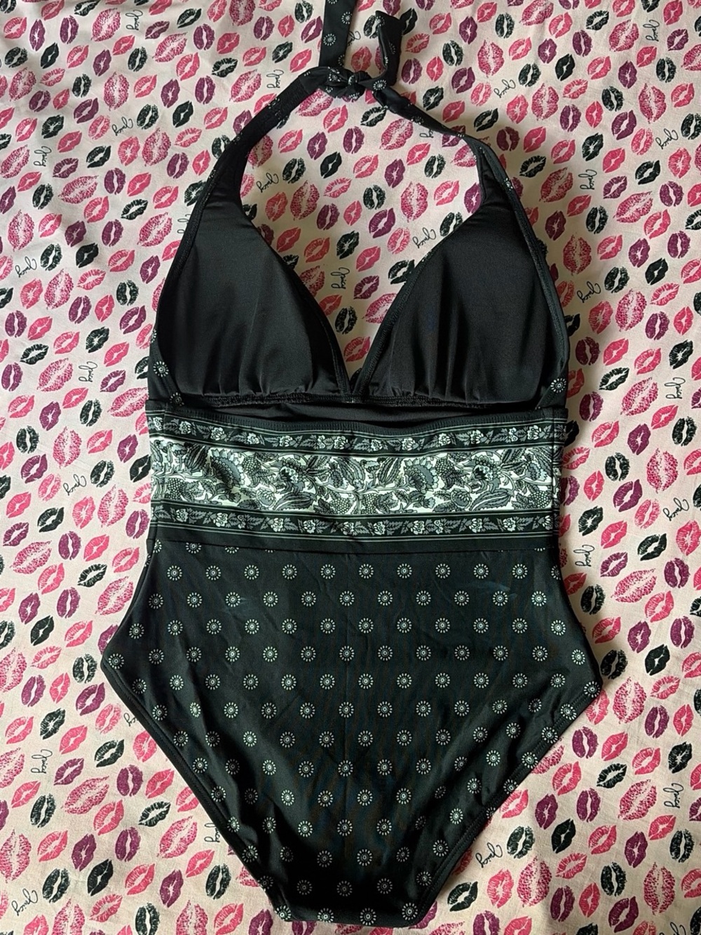 Michael Kors halter one piece bathing suit - Picture 2 of 2